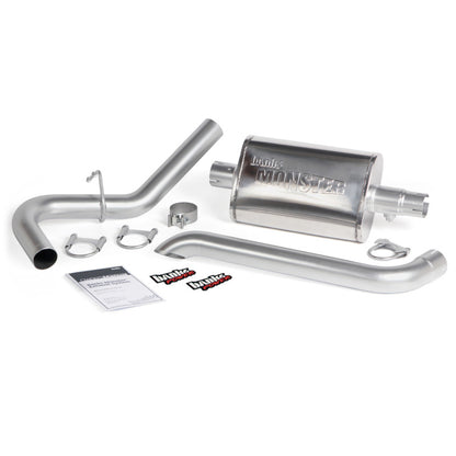 Banks Power 51360 Monster Exhaust for 87-01 Jeep Cherokee XJ 4.0L