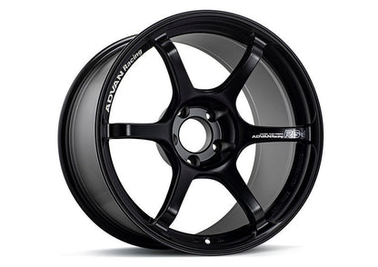 (set of 4) Advan RG-4 Semi Gloss Black | 18x9.5" +35mm | 5x114.3mm Wheels