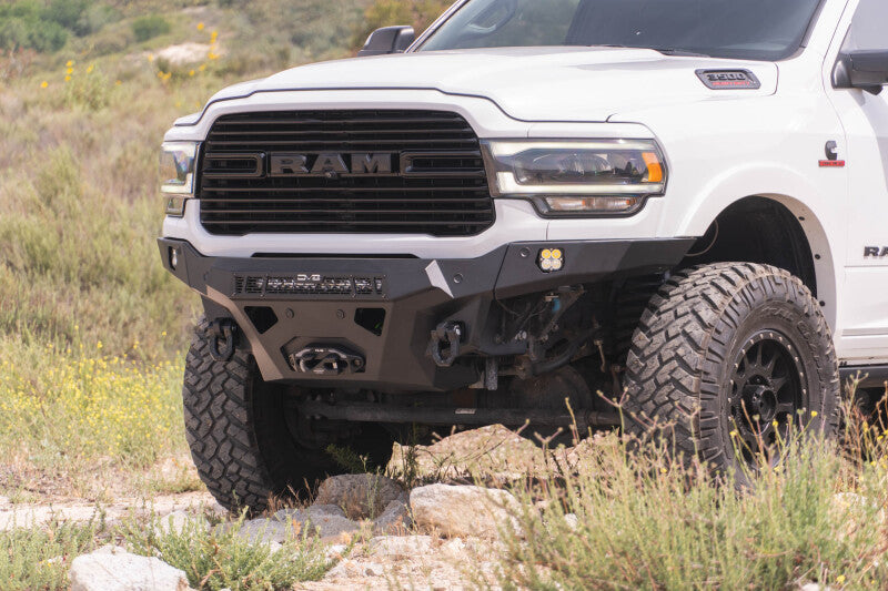 DV8 Offroad FBDR2-05 Bolt-On Spec Front Bumper for 19-26 RAM 2500/3500
