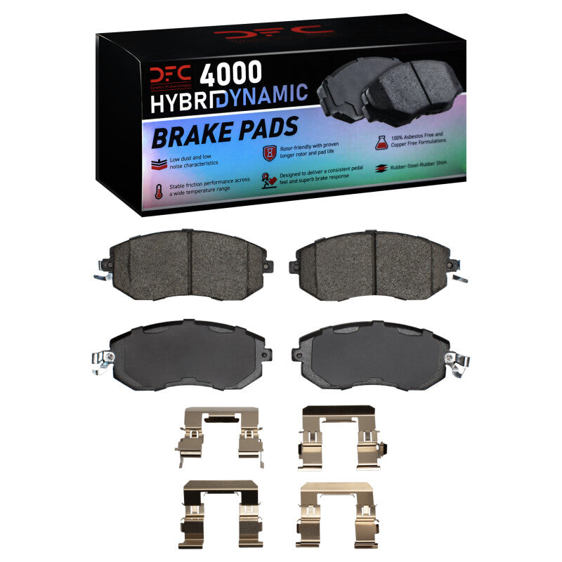DFC 13-25 Subaru BRZ Front HybriDynamic Brake Pads and Hardware Kit | Subaru BRZ (13-25) (4000-1539-01)