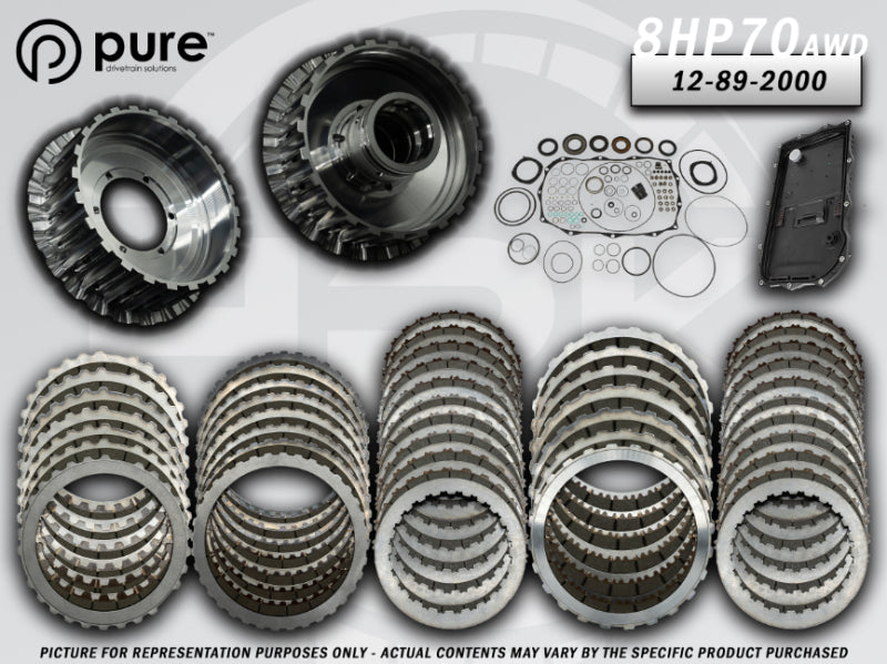 PDS 8HP70 High Performance Transmission Hard Parts Kit - AWD - Stage 2