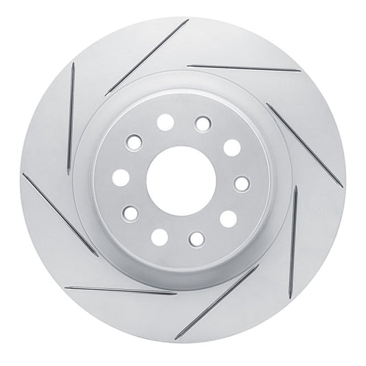 DFC Slotted Geoperformance Rotor (REAR LEFT): Dodge Charger (21-25)