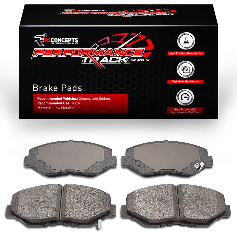R1 12-21 Honda Civic F&R Track/Street Brake Pads | Civic 01-22 (2000-0914-00)