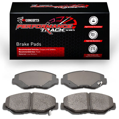 R1 12-21 Honda Civic F&R Track/Street Brake Pads | Civic 01-22 (2000-0914-00)