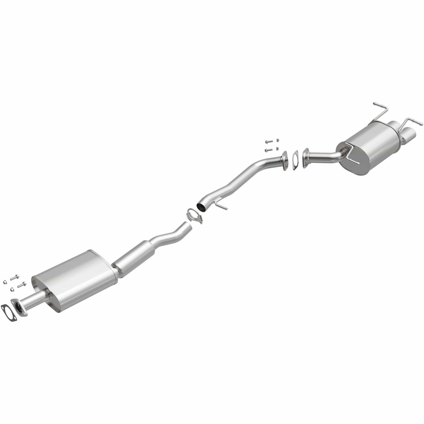 BRExhaust 2003-2004 INFINITI G35 3.5L Direct-Fit Replacement Exhaust System