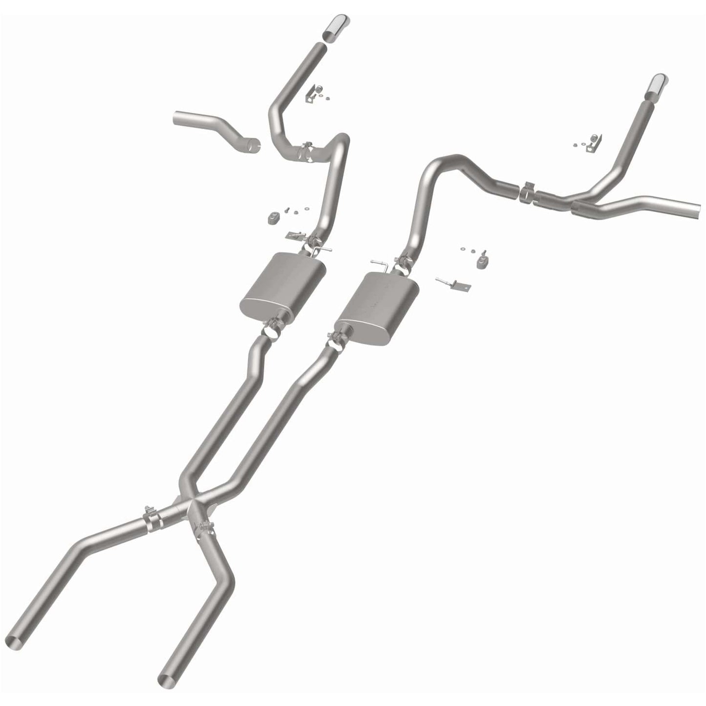 MagnaFlow 1965-1969 Chevrolet Impala Street Series Crossmember-Back Performance Exhaust System