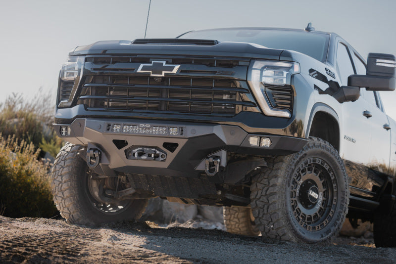 DV8 Offroad FBCS2-04 Spec Series Front Bumper 24-26 Silverado 2500HD/3500