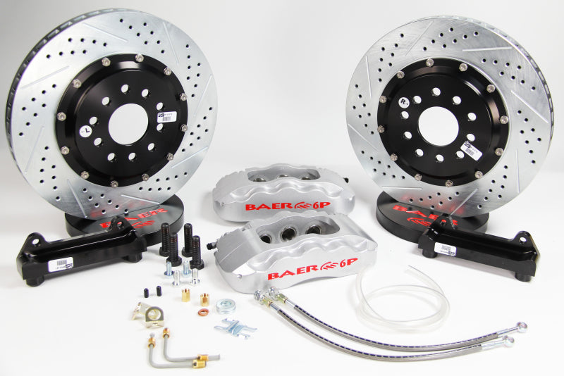 Baer Brakes 12-17 Chrysler 300 14in Pro+ Front Brake Kit-Silver-