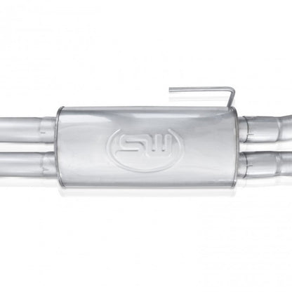 Stainless Works 3in Exhaust Factory Connection Under Bumper | Ford Raptor 3.5L (17+) (FTR17CBUB)