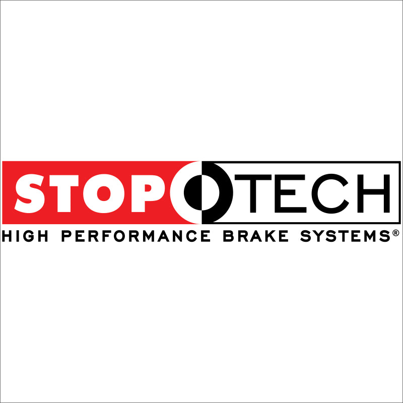 Stoptech 127.58007L 11-15 fits Jeep Grand Cherokee Drilled & Slotted Left Rotor