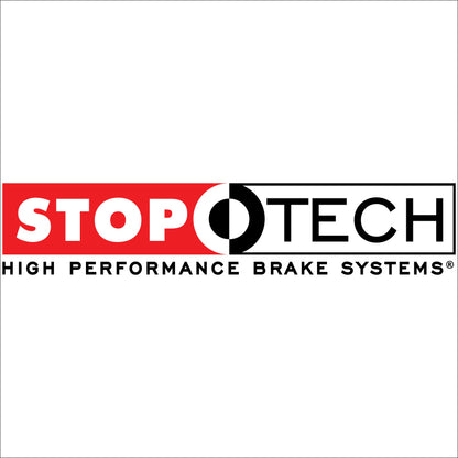 StopTech Slotted & Drilled Left Rear Rotor | Subaru Impreza WRX (08-10) / Coupe/Sedan (08-10) (127.47029L)
