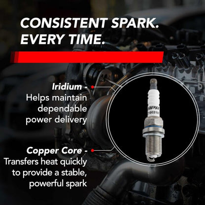 APR Iridium Pro Spark Plug | 14mm x 19mm x 16mm (Z1003101)