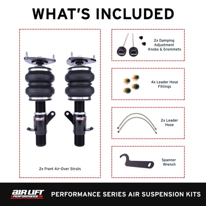 Air Lift 12-25mm Front Air Suspension Kit | Subaru BRZ / Toyota 86 / GR86 (12-26) (76006)