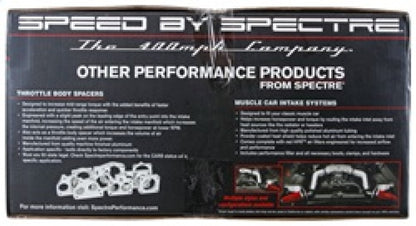 Spectre 10-12 Chevy Camaro V8-6.2L F/I Air Intake Kit w/ Red Filter (9908)