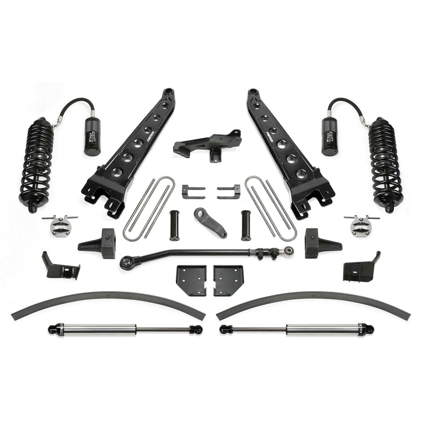 Fabtech 8" Rad Arm System w/ 4.0 & 2.25 | Ford F250/F350 4WD Diesel (17-21) (K2301DL)