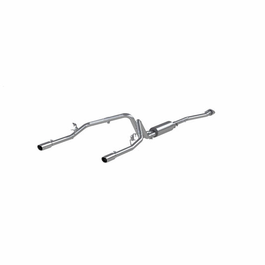 MBRP 2003-2007 Chev/GMC 1500 Classic 4.8/5.3L EC/CC-SB Cat Back Dual Split Rear (Aluminum)