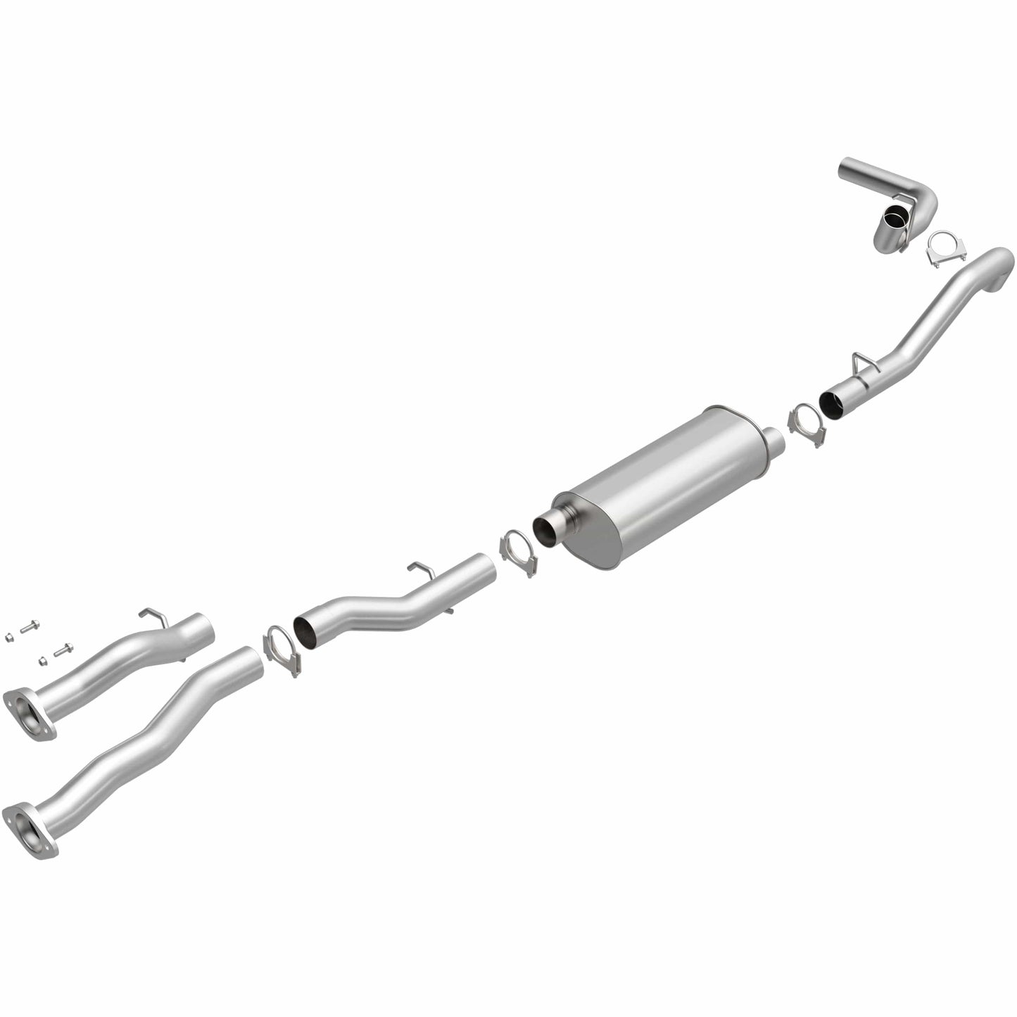BRExhaust Direct-Fit Replacement Exhaust System 106-0710