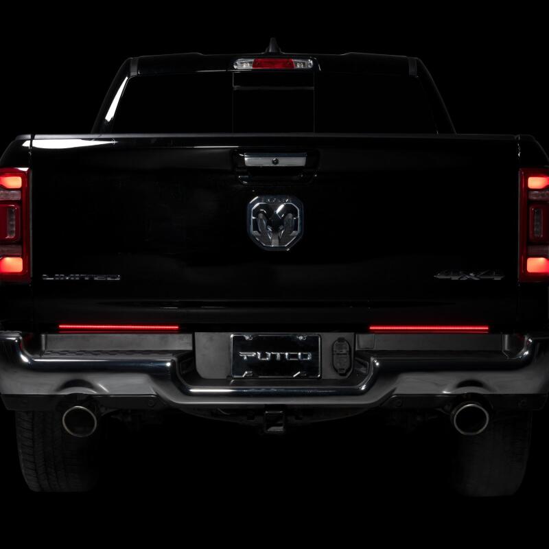 Putco 18in Split Red Light Blade Kit | Jeep Wrangler JK/ RAM 1500/2500 (09-22)