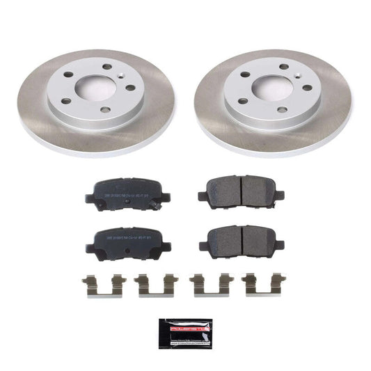 PowerStop 04-08 Pontiac Grand Prix Rear Semi-Coated Rotor Kit (SC1602)