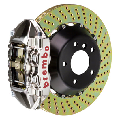Brembo GTR BBK 6 / 4 Piston Billet Kit | 2014-2024 Infiniti Q50 RWD (1M1.9051AR/2P1.9054AR)