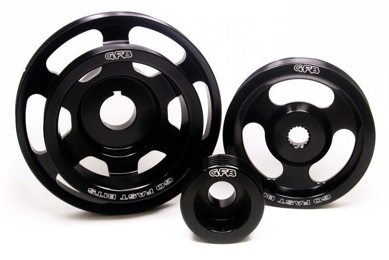 Go Fast Bits 3 pc Underdrive/Non-Underdrive Pulley Kit | Subaru WRX (08+) / WRX STI / Forester (09+) / LGT (03-09) (2014)