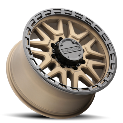 (set of 4) Raceline 953 Krank Bronze | 17x9" -12mm | 6x139.7mm Wheel