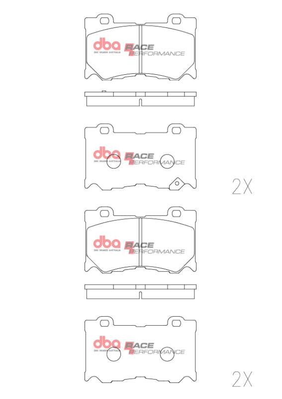 DBA RP Performance Front Brake Pads | Nissan Z (Z34) (23+) (DB2400RP)