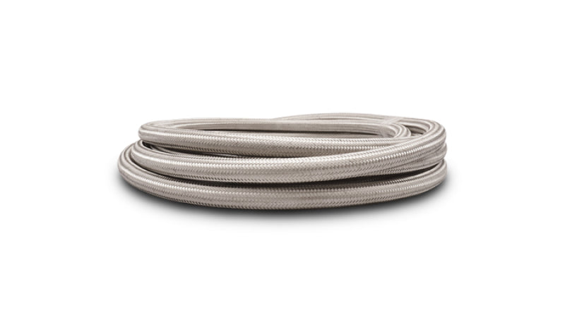 Vibrant SS Braided Flex Hose with PTFE Liner -12 AN (20 foot roll)