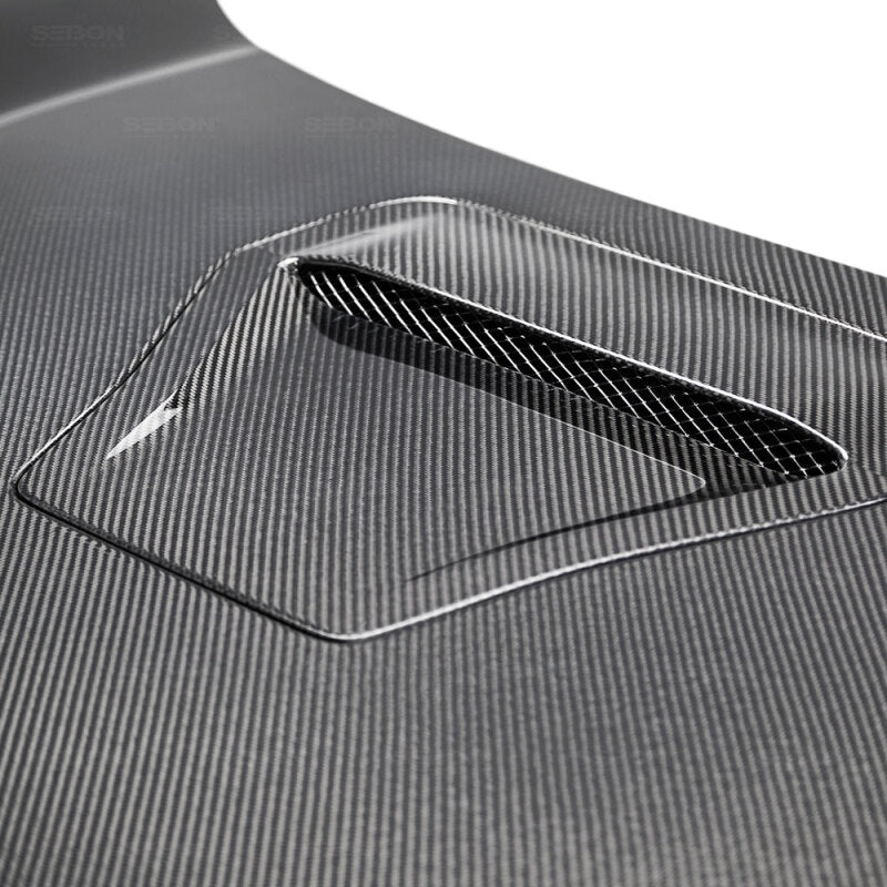 Seibon 2017 Honda Civic Type R OEM Carbon Fiber Hood | Honda Civic X (16-22) / Acura RDX (18-26)