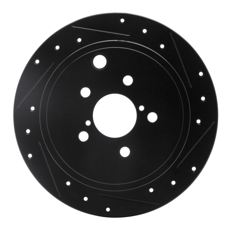 R1 08-15 Subaru Outback Rear D&S Slotted Brake Rotor | Legacy/Impreza/Forester/BRZ (ECB-13021R)