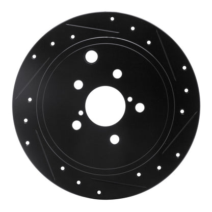 R1 08-15 Subaru Outback Rear D&S Slotted Brake Rotor | Legacy/Impreza/Forester/BRZ (ECB-13021R)
