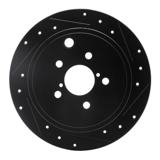 R1 08-15 Subaru Outback Rear D&S Slotted Brake Rotor | Legacy/Impreza/Forester/BRZ (ECB-13021R)