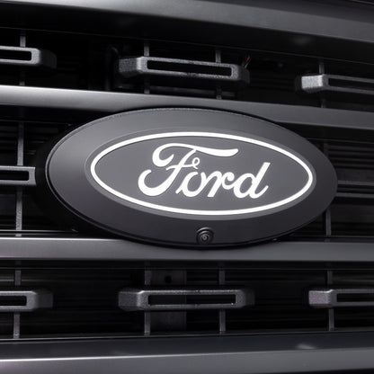 Ford F-150 Front Emblem - With camera cutout (No Spray washer)