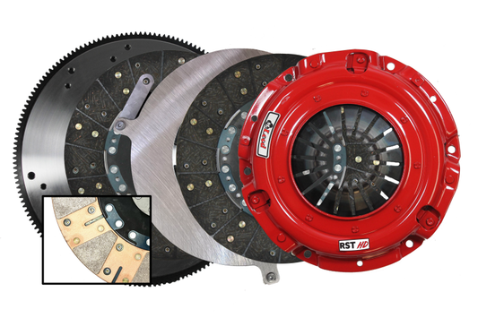 McLeod Racing RST HD Twin w/ Steel Flywheel - 2009+ GM LS-X 8 Bolt Crank - 1-1/8 x 26 - 168T