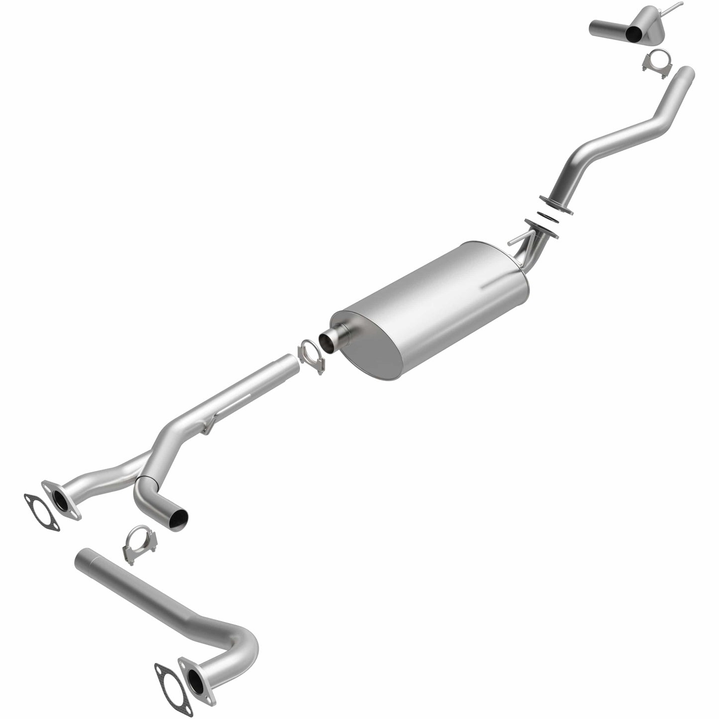 BRExhaust 2004-2006 INFINITI QX56 5.6L Direct-Fit Replacement Exhaust System