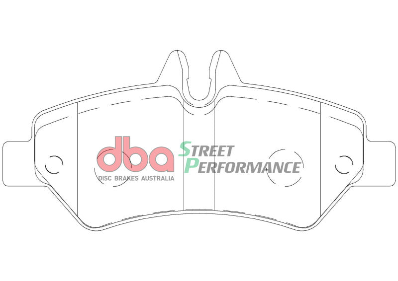 DBA Perf Rear D&S Brake Pads | Dodge Sprinter 2500 (07-09) (DB1972SP)