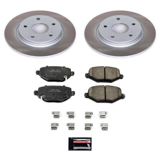 PowerStop Rotor Kit | 2013–2014 Volkswagen Routan (SC6544)