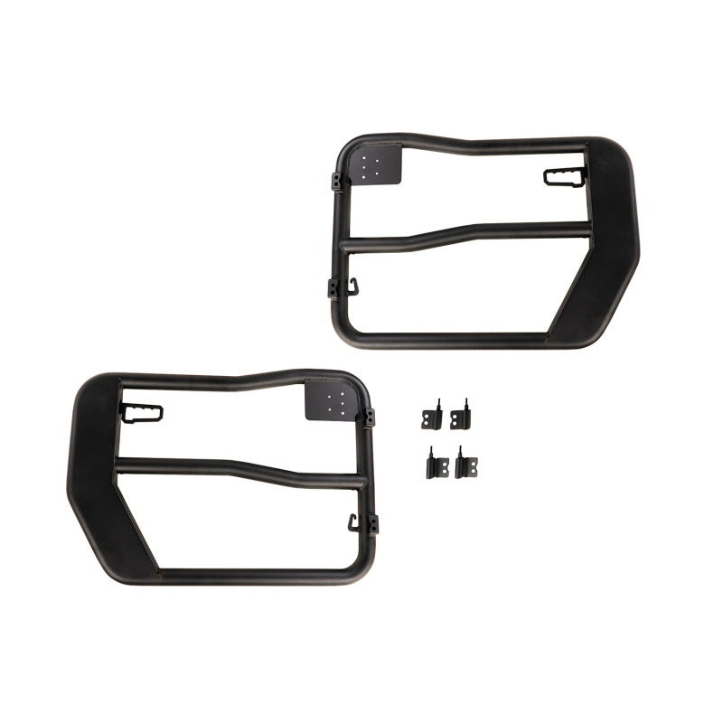 Rugged Ridge 11509.31 Fortis Tube Doors for 07-18 Jeep Wrangler JK