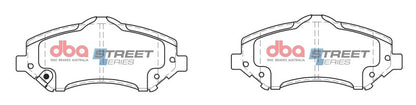 DBA Street Series Front Brake Pads | Chrysler Town & Country (08-16) (DB2002SS)