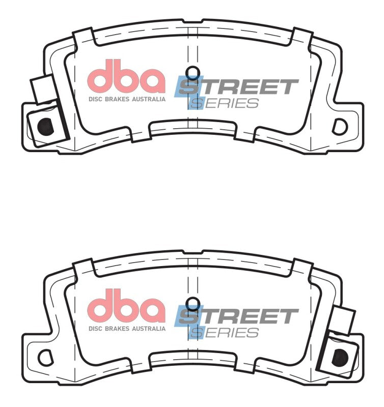 DBA Rear Street Series Brake Pads | Lexus ES250 (90-91) (DB422SS)