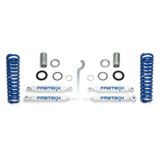 Fabtech 0-2.5in Basic Adjustable Coilover System w/ Performance Rear Shocks | Toyota Tundra 2WD/4WD (00-06) (K7012)