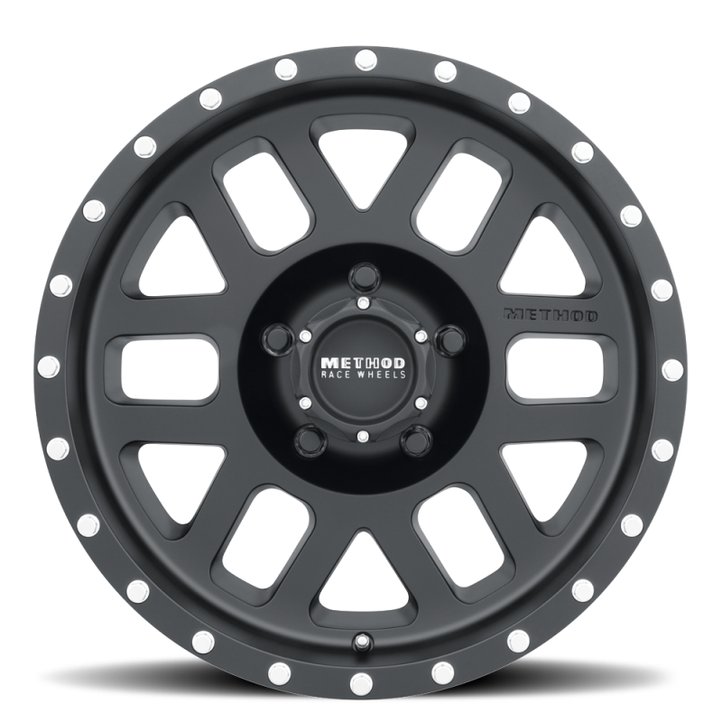 Method Wheels MR306 Matte Black | 17x8.5" +0mm | 5x4.5mm Wheel