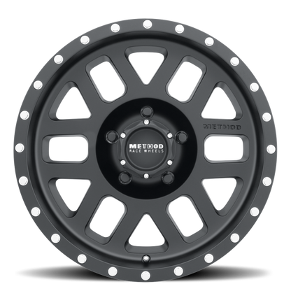(set of 4) Method Wheels MR306 Matte Black | 17x8.5" +0mm | 5x4.5mm Wheel