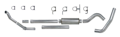 Diamond Eye 4in Turbo Back Single AL Exhaust | F-250/350 92-97 (K4306A)