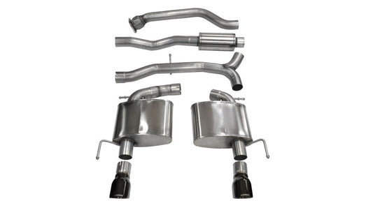 CORSA Sport / 3.0 in Cat-Back 4.0 in Tips | 2013-2019 ATS 2.0L Turbo Auto (14888)
