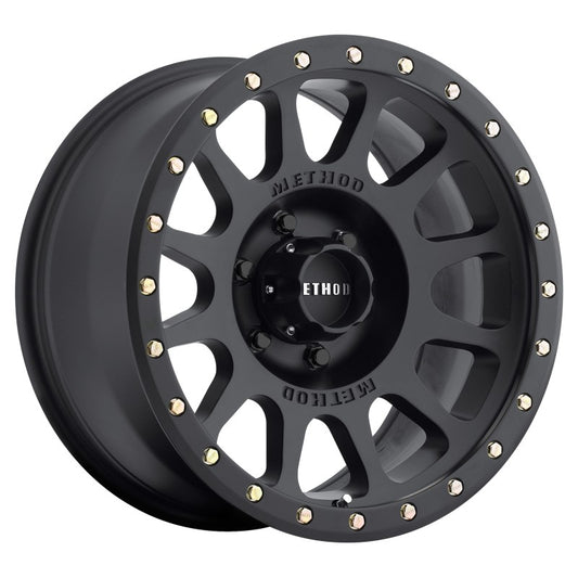 Method MR305 NV Matte Black | 18x9" +0mm | 6x5.5mm Wheel