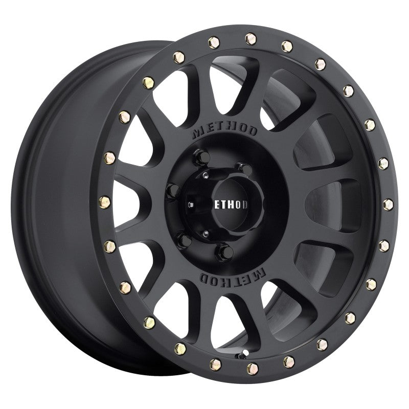 Method MR305 NV Matte Black | 18x9" +0mm | 6x135mm Wheel