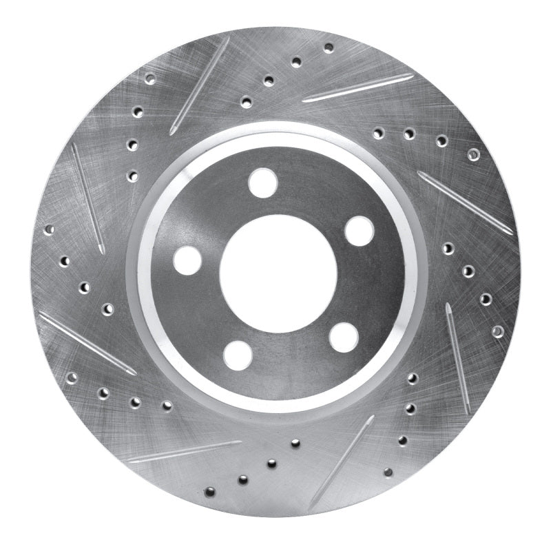 DFC D&S Silver Brake Rotor (FRONT LEFT): Chrysler 300 2005-23