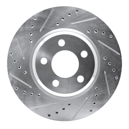DFC D&S Silver Brake Rotor (FRONT LEFT): Chrysler 300 2005-23