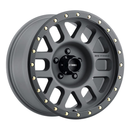 Method Wheels MR309 Titanium/Black Street Loc | 17x8.5" +0mm | 5x5mm Wheel
